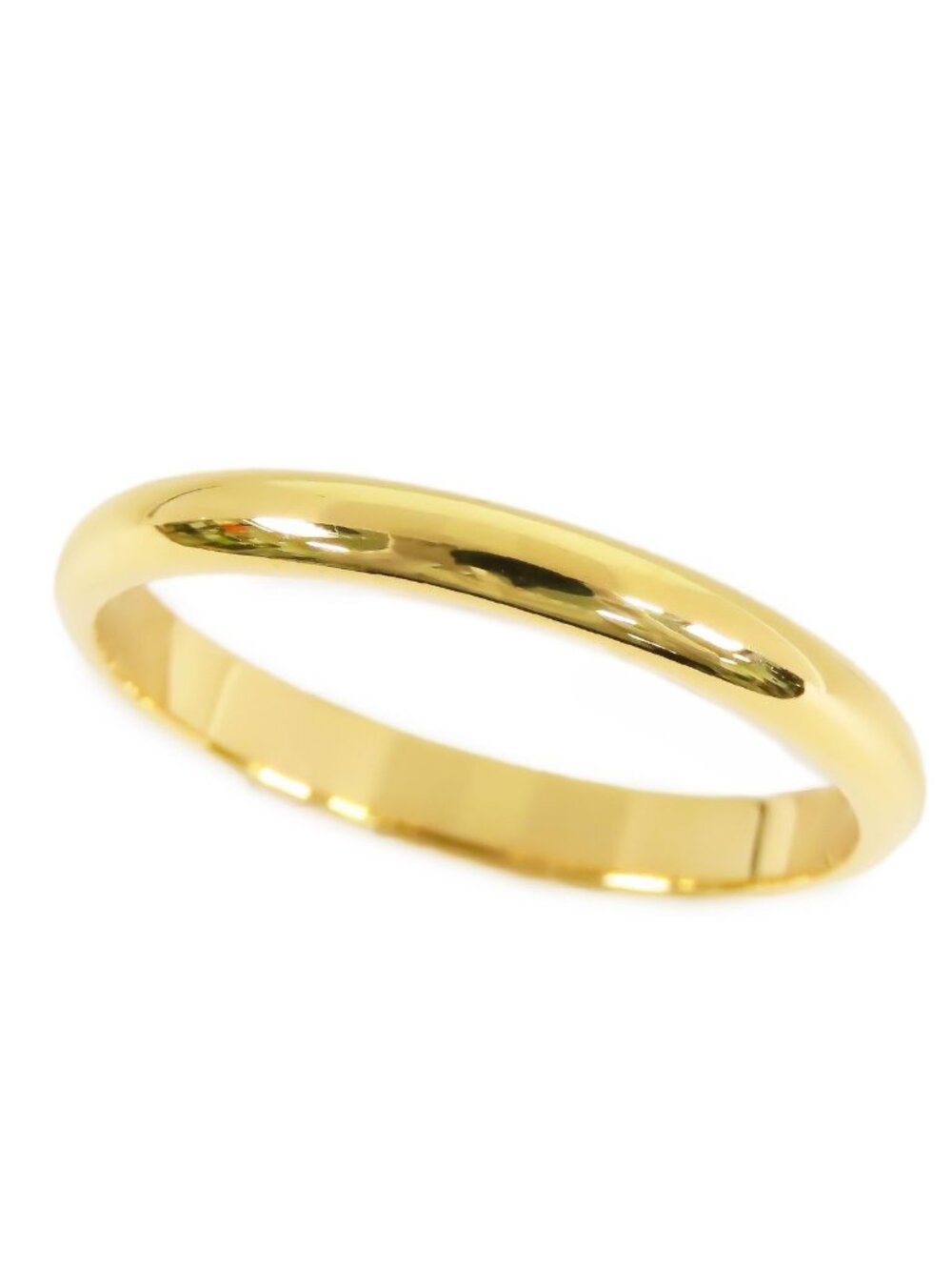 Cartier 1895 Wedding Band Ring Yellow Gold 18k